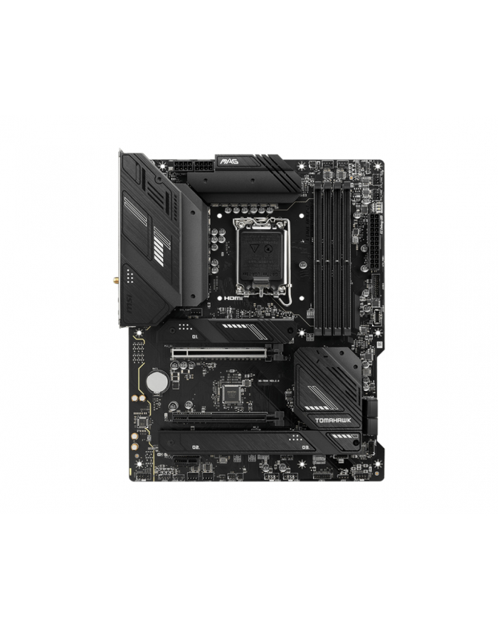 MSI MAG B760 TOMAHAWK WIFI LGA1700 ATX MB DDR5 2xPCIe x16 4xSATA główny