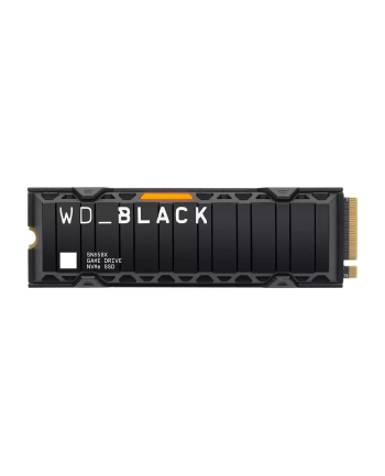 Dysk SSD WD Black SN850X WDS100T2XHE (1 TB ; M2; PCIe NVMe 40 x4; heatsink)