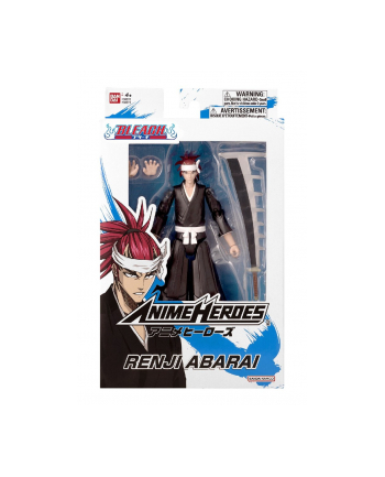 bandai ANIME HEROES BLEACH - ABARAI RENJI