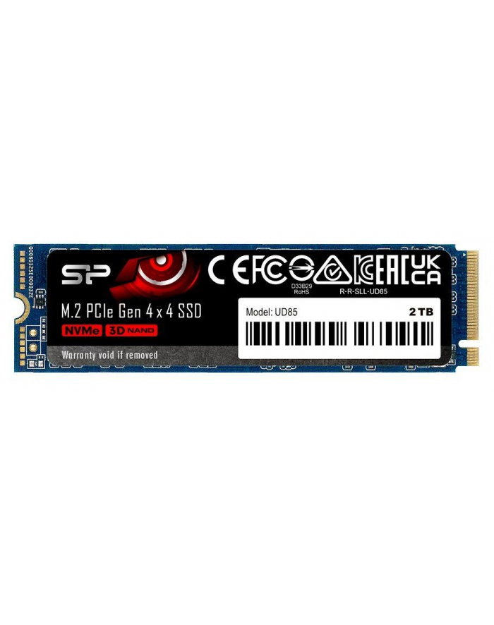 silicon power computer ' communicat SILICON POWER SSD UD85 2TB M.2 PCIe NVMe Gen4x4 NVMe 1.4 3600/2800MB/s główny