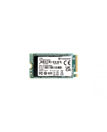 TRANSCEND 1TB M.2 2242PCIe Gen3x4 NVMe 3D TLC DRAM-less