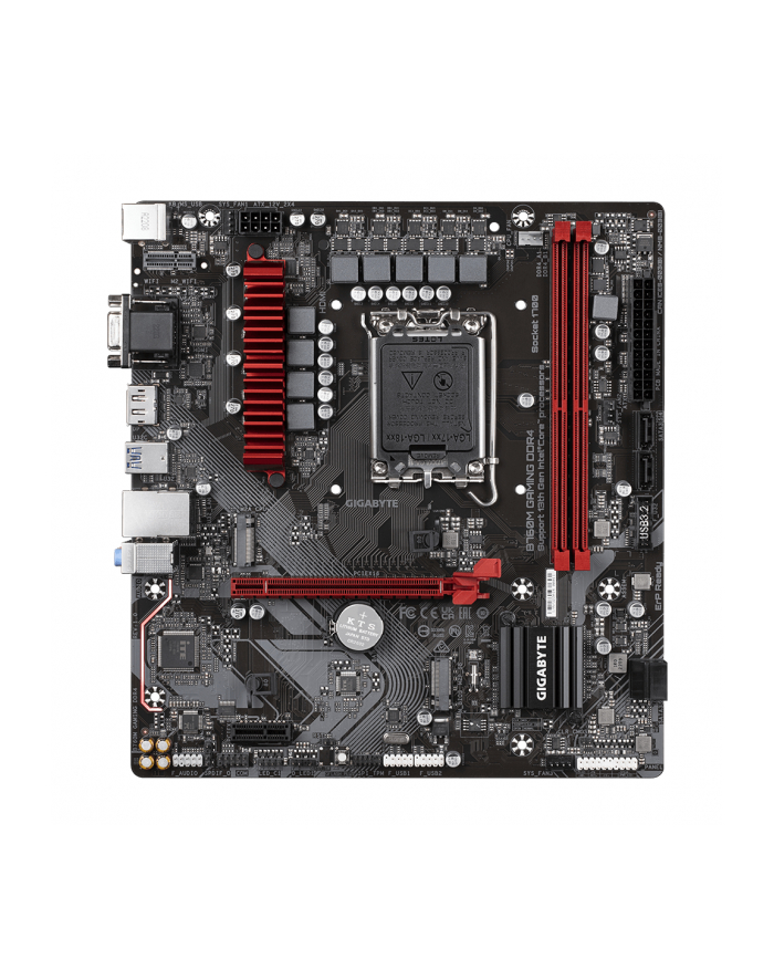 GIGABYTE B760M GAMING LGA1700 4xDDR4 4xSATA 2xM.2 1xDP 1xHDMI główny