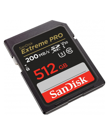 SANDISK EXTREME PRO SDXC 512GB 200/140 MB/s A2