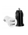 TECHLY Mini Car Charger 2 USB-A Ports 12W / 2.4A Black - nr 15