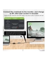 TECHLY KVM USB-C Switch 8K DisplayPort 1.4 2xUSB-C 3xUSB 2.0 - nr 9
