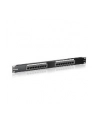 Patch panel 16 port 1U kat.5e czarny - nr 18