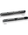 Patch panel 16 port 1U kat.5e czarny - nr 19