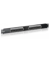 Patch panel 16 port 1U kat.5e czarny - nr 5