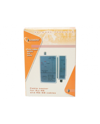 Tester diodowy kabli RJ45, RG-58