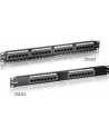 Patch panel 16 port 1U kat.5e czarny - nr 17