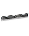 Patch panel 24 port 1U kat.5e czarny - nr 18