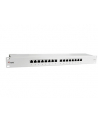 Patch panel 16 port 1U kat.6  ekranowany szary - nr 3