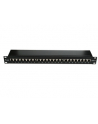 Patch panel 16 port 1U kat.6  ekranowany czarny - nr 3