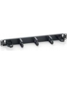 Organizer kabli 19''1U czarny - nr 18