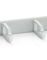 Organizer kabli do szaf 19''1U szary - nr 28