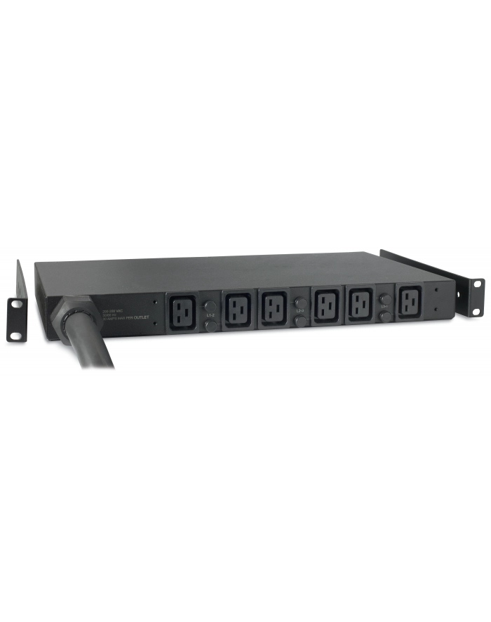 AP7526 RACK PDU BASIC 1U 22kW 6xC19 400V główny