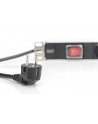Listwa zasilająca PDU 19'''', 1U, 7 gniazd, moc: 16A, 4000W, aluminiowa, włącznik, 2m - nr 23