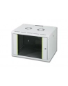 Szafka wisząca 19'''', 7U 600x450mm, RAL 7035 zmontowana - nr 17