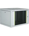 Szafka wisząca 19'''', 9U ,600x450mm, RAL7035, zmontowana - nr 48