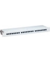 Patch panel 16 port 1U kat.6  ekranowany szary - nr 24