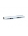 Patch panel 16 port 1U kat.6  ekranowany szary - nr 33