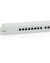 Patch panel 16 port 1U kat.6  ekranowany szary - nr 36