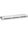 Patch panel 24 port 1U kat.6 ekranowany szary - nr 27