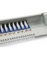 Patch panel 24 port 1U kat.6 ekranowany szary - nr 28