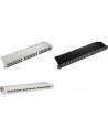 Patch panel 24 port 1U kat.6 ekranowany szary - nr 32