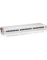 Patch panel 24 port 1U kat.6 ekranowany szary - nr 33