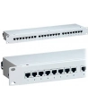 Patch panel 24 port 1U kat.6 ekranowany szary - nr 34
