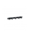 Organizer kabli 19''1U czarny - nr 16