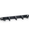 Organizer kabli 19''1U czarny - nr 17