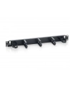 Organizer kabli 19''1U czarny - nr 1