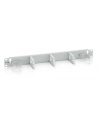 Organizer kabli do szaf 19''1U szary - nr 10