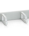 Organizer kabli do szaf 19''1U szary - nr 28