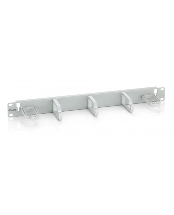 Organizer kabli do szaf 19''1U szary nr 1