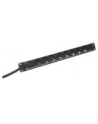 Listwa zasilająca PDU 19'''', 1U, 8 gniazd, moc: 16A, 4000W, aluminiowa, 2m - nr 11