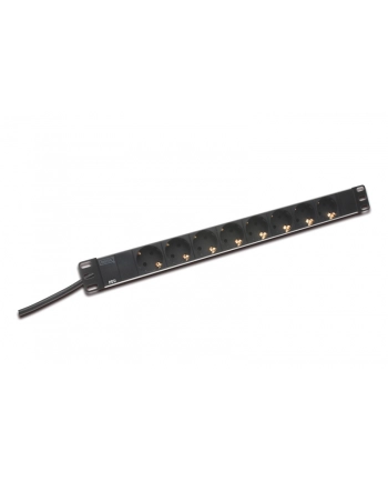 Listwa zasilająca PDU 19'''', 1U, 8 gniazd, moc: 16A, 4000W, aluminiowa, 2m nr 2