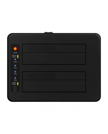 icybox Stacja dokująca/klonująca IB-1232CL-U3 2x2,5' lub 3,5'  SATA HDD, UASP ' SATA III ( 6GBits/s ) nr 2