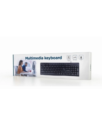 gembird Klawiatura KB-UM-107-D-E Układ D-E