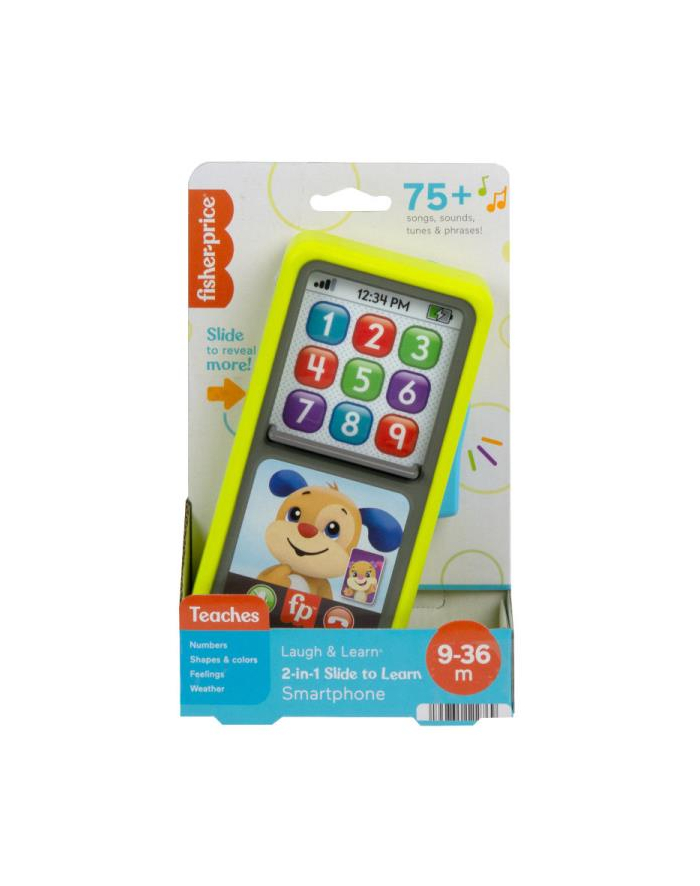 Fisher-Price Smartfonik 2w1 Przesuwaj i ucz się HNL43 MATTEL główny