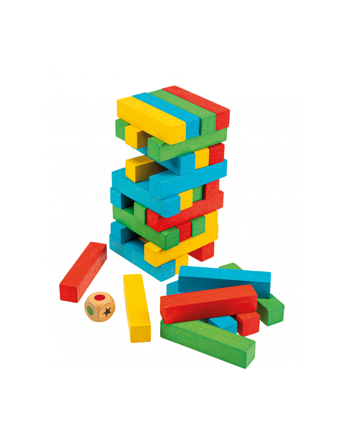 Rainbow Tower Wooden classic gra 59007 TACTIC główny