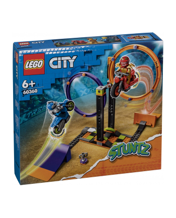 LEGO 60360 CITY Wyzwanie kaskaderskie - obracające się okręgi p4