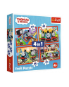 Puzzle 4w1 Odjazdowy Tomek 34619 Trefl - nr 1