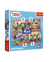 Puzzle 4w1 Odjazdowy Tomek 34619 Trefl - nr 2