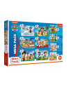 Puzzle 10w1 Kolekcja modnych laleczek 96000 Trefl - nr 2
