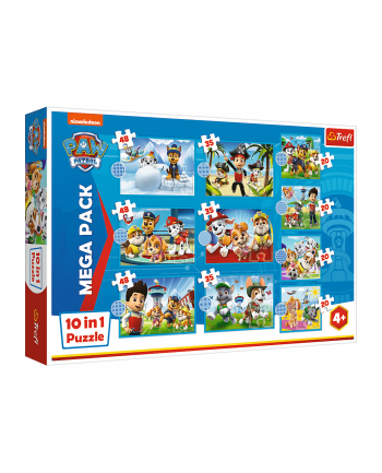Puzzle 10w1 Kolekcja modnych laleczek 96000 Trefl nr 1