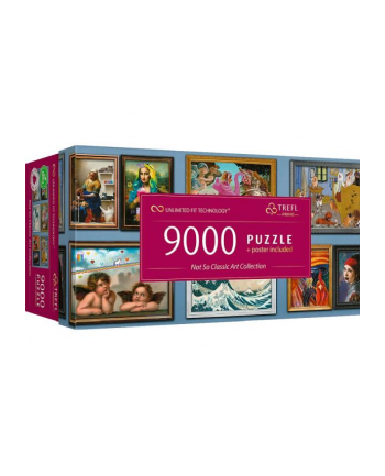 Puzzle 9000 UFT Not So Classic Art Collection 81021 Trefl