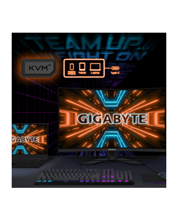 gigabyte Monitor 31.5 cala M32QC GAMING 1ms/1MLN:1/WQHD/HDMI